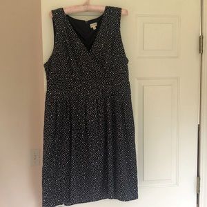 Sleeveless polka dot dress by Maison Jules